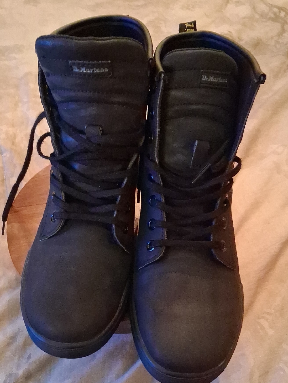 Dr. Martens Black Lace-Up Women's Ankle Boots